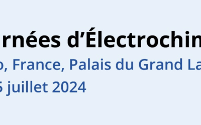 Journées d’Électrochimie 2024 – Saint Malo